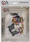 Collection D'art Stamped Needlepoint Kit 5.5"X7"-Patchwork Kitten